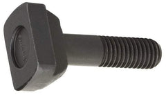 Value Collection - 7/8-9, 3-1/2" Thread Length, 1" Slot Width, Uncoated, Steel T Slot Bolt - 16" Length Under Head, Grade C-1045, 5, 1-3/4" Head Width x 5/8" Head Height - Top Tool & Supply