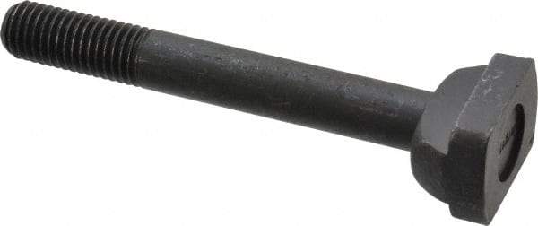 Jergens - 5/8-11, 1-1/2" Thread Length, 5/8" Slot Width, Black Oxide, Steel T Slot Bolt - 5" Length Under Head, Grade 4140, 8, 1-1/8" Head Width x 3/8" Head Height - Top Tool & Supply