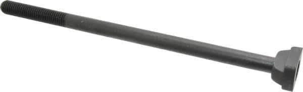 Jergens - 5/8-11, 3" Thread Length, 5/8" Slot Width, Black Oxide, Steel T Slot Bolt - 12" Length Under Head, Grade 4140, 8, 1-1/8" Head Width x 3/8" Head Height - Top Tool & Supply