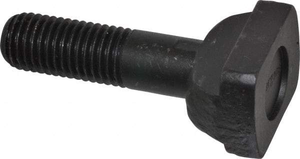 Jergens - 3/4-10, 1-1/2" Thread Length, 3/4" Slot Width, Black Oxide, Steel T Slot Bolt - 3" Length Under Head, Grade 4140, 8, 1-5/16" Head Width x 7/16" Head Height - Top Tool & Supply