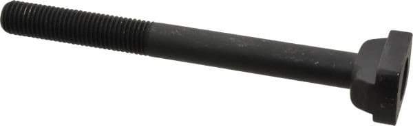 Jergens - 3/4-10, 3" Thread Length, 3/4" Slot Width, Black Oxide, Steel T Slot Bolt - 8" Length Under Head, Grade 4140, 8, 1-5/16" Head Width x 7/16" Head Height - Top Tool & Supply