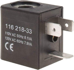 ARO/Ingersoll-Rand - 120 AC Volt, Din Connection Coil Lead Length, Class F, Solenoid Coil - 4.8 Watt, NEMA 4 Enclosure, Use with ARO Solenoid Valve - Top Tool & Supply