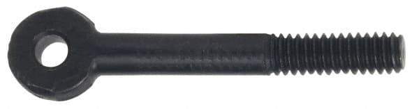 Gibraltar - 1/2-13, Steel, Eye Hole Head, Rod End - Black Oxide Finish, 1/2" Shank Diam, 3-3/4" Hole Center to End, Grade C-1030, 1-1/2" Thread Length - Top Tool & Supply