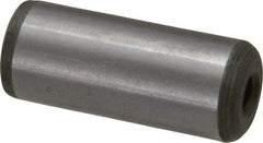 Jergens - 5/8" Diam x 1-1/2" Pin Length C-1215 Alloy Steel Pull Out Dowel Pin - C 47-58 & C 60-64 (Surface) Hardness, 1 Beveled & 1 Threaded End - Top Tool & Supply