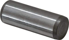 Jergens - 3/4" Diam x 2" Pin Length C-1215 Alloy Steel Pull Out Dowel Pin - C 47-58 & C 60-64 (Surface) Hardness, 1 Beveled & 1 Threaded End - Top Tool & Supply