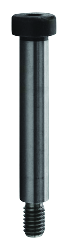 M10 x 16 - Black Finish Heat Treated Alloy Steel - Shoulder Screws - Socket Head - Top Tool & Supply