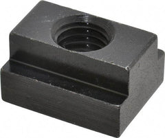 Jergens - 1/2-13 Blind Tapped T Slot Nut - 9/16" Slot Width, 7/8 x 11/32" Base Width x Height, 1-1/8 x 5/8" OAL x Height - Top Tool & Supply