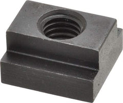 Jergens - 1/2-13 Blind Tapped T Slot Nut - 5/8" Slot Width, 1 x 11/32" Base Width x Height, 1-1/8 x 5/8" OAL x Height - Top Tool & Supply