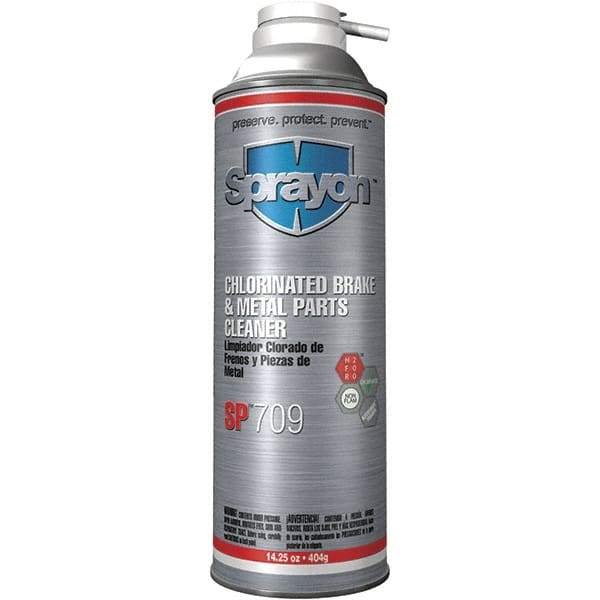 Sprayon - Tricholoroethylene Brake Parts Cleaner - 20 oz Aerosol Can - Top Tool & Supply