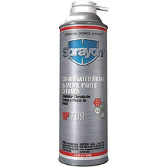 Sprayon - Tricholoroethylene Brake Parts Cleaner - 20 oz Aerosol Can - Top Tool & Supply