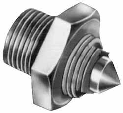 Jergens - 7/8-14 Clamp Cylinder Pressure Point - For Threaded Cylinders, 1/2" Wide - Top Tool & Supply