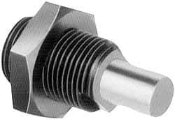 Jergens - 7/8-14 Clamp Cylinder Pressure Point - For Threaded Cylinders, 1/2" Wide - Top Tool & Supply