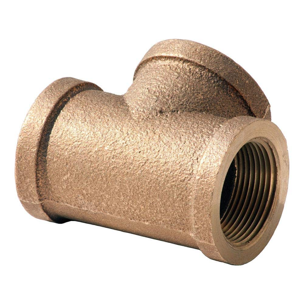 Merit Brass - Brass & Chrome Pipe Fittings Type: Tee Fitting Size: 1-1/2 - Top Tool & Supply