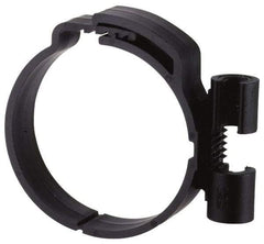 ZSI - 3/8" Rod, 1-1/8" Tube Diam, Cushion Clamp - Black, 150 Lb Capacity, Polyamide - Top Tool & Supply