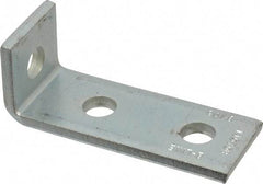 Cooper B-Line - Zinc Plated Carbon Steel 90° Strut Fitting - 1/2" Bolt, 3 Holes, Used with Cooper B Line Channel & Strut (All Sizes Except B62 & B72) - Top Tool & Supply