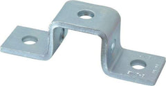 Cooper B-Line - Zinc Plated Carbon Steel Bracket Strut Fitting - 1/2" Bolt, 5 Holes, Used with Cooper B Line Channel & Strut (All Sizes Except B62 & B72) - Top Tool & Supply