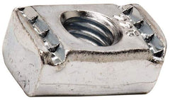 Cooper B-Line - 3/8" Rod, Zinc Plated Carbon Steel Channel Strut Nut with O Spring - 1100 Lb Capacity, 3/8" Bolt, 1 Hole, Used with Cooper B Line B11, B12, B22, B24, B26 & B32 Channel & Strut - Top Tool & Supply