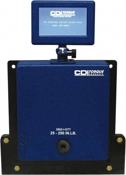 CDI - 10 to 100 In/oz Electronic Torque Tester - 1/4" Drive, 21" OAL, ±0.5% Accuracy - Top Tool & Supply