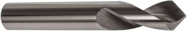 Precision Twist Drill - 3/16" Body Diam, 90°, 3" OAL, Solid Carbide Spotting Drill - Top Tool & Supply