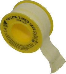 Federal Process - 1" Wide x 520" Long Gas Pipe Repair Tape - 3.8 mil Thick, -450 to 550°F, Yellow - Top Tool & Supply