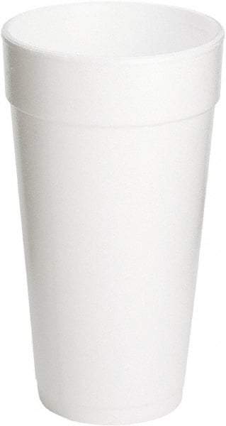 DART - 20 oz Drink Foam Cups - White - Top Tool & Supply