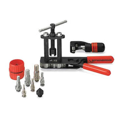 Rothenberger - Flaring Tools & Tube Expanders Type: Flare and Swage Kit Maximum Pipe Capacity (Inch): 3/16 - Top Tool & Supply