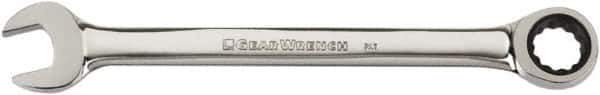 GearWrench - 7mm 12 Point Combination Wrench - Chrome Vanadium Steel, Full Polish Finish - Top Tool & Supply