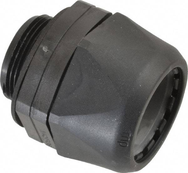 Murrplastik - 1-1/4" Trade, Nylon Compression Straight Liquidtight Conduit Connector - Noninsulated - Top Tool & Supply