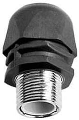 Murrplastik - 3/8" Trade, Nylon Compression Straight Liquidtight Conduit Connector - Noninsulated - Top Tool & Supply