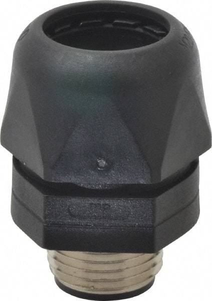 Murrplastik - 1/2" Trade, Nylon Compression Straight Liquidtight Conduit Connector - Noninsulated - Top Tool & Supply