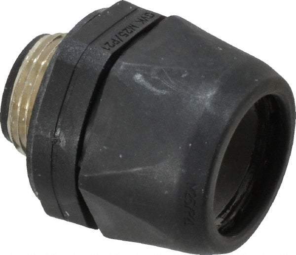 Murrplastik - 3/4" Trade, Nylon Compression Straight Liquidtight Conduit Connector - Noninsulated - Top Tool & Supply