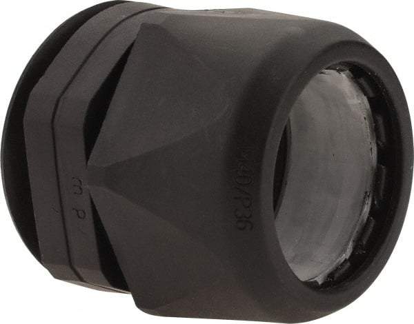 Murrplastik - 1-1/4" Trade, Nylon Compression Straight Liquidtight Conduit Connector - Noninsulated - Top Tool & Supply