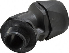 Murrplastik - 3/4" Trade, Nylon Compression Angled Liquidtight Conduit Connector - Noninsulated - Top Tool & Supply