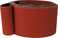 3M - 3" Wide x 132" OAL, 60 Grit, Ceramic Abrasive Belt - Ceramic, Medium, Coated, YF Weighted Cloth Backing, Wet/Dry, Series 777F - Top Tool & Supply