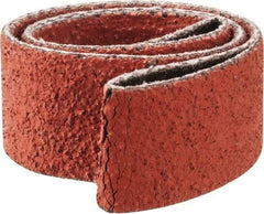 3M - 3/4" Wide x 20-1/2" OAL, 60 Grit, Ceramic Abrasive Belt - Ceramic, Medium, Coated, YF Weighted Cloth Backing, Wet/Dry, Series 777F - Top Tool & Supply