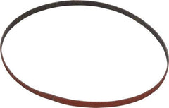 3M - 1/4" Wide x 18" OAL, 60 Grit, Ceramic Abrasive Belt - Ceramic, Medium, Coated, YF Weighted Cloth Backing, Wet/Dry, Series 777F - Top Tool & Supply