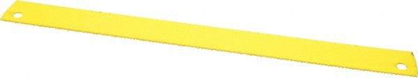 Starrett - 12" Long, 10 Teeth per Inch, Bi-Metal Power Hacksaw Blade - Toothed Edge, 1-1/8" Wide x 0.05" Thick - Top Tool & Supply