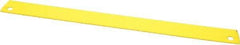 Starrett - 12" Long, 10 Teeth per Inch, Bi-Metal Power Hacksaw Blade - Toothed Edge, 1-1/8" Wide x 0.05" Thick - Top Tool & Supply