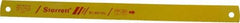 Starrett - 18" Long, 10 Teeth per Inch, Bi-Metal Power Hacksaw Blade - Toothed Edge, 1-3/8" Wide x 0.062" Thick - Top Tool & Supply