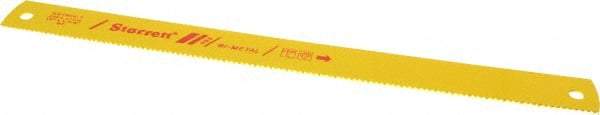 Starrett - 18" Long, 6 Teeth per Inch, Bi-Metal Power Hacksaw Blade - Toothed Edge, 1-5/8" Wide x 0.075" Thick - Top Tool & Supply