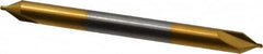 Hertel - #00 Plain Cut 60° Incl Angle Solid Carbide Combo Drill & Countersink - Top Tool & Supply