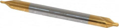 Hertel - #1 Plain Cut 60° Incl Angle Solid Carbide Combo Drill & Countersink - Top Tool & Supply