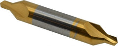 Hertel - #6 Plain Cut 60° Incl Angle Solid Carbide Combo Drill & Countersink - Top Tool & Supply