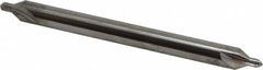 Hertel - #6 Plain Cut 60° Incl Angle Solid Carbide Combo Drill & Countersink - Top Tool & Supply