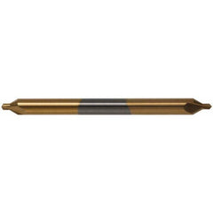 Hertel - #8 Plain Cut 60° Incl Angle Solid Carbide Combo Drill & Countersink - Top Tool & Supply