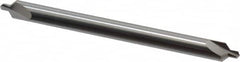 Hertel - #4 Plain Cut 90° Incl Angle Solid Carbide Combo Drill & Countersink - Top Tool & Supply