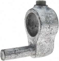 Kee - 3/4" Pipe, Malleable Iron Gate Hinge Fitting - Galvanized Finish - Top Tool & Supply