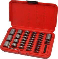 SPI - 36 Piece, 0.05 to 1", Steel Spacer Block Set - Round, 0.0001" Tolerance - Top Tool & Supply