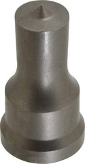 Cleveland Steel Tool - 3/4 Inch Diameter Round Ironworker Punch - 1-1/16 Inch Body Diameter, 1-7/32 Inch Head Diameter, 2-1/8 Inch Overall Length - Top Tool & Supply