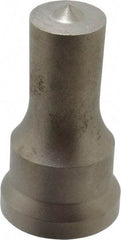 Cleveland Steel Tool - 3/4 Inch Diameter Round Ironworker Punch - 1-1/16 Inch Body Diameter, 1.24 Inch Head Diameter, 2-3/16 Inch Overall Length - Top Tool & Supply